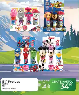 Tamda Foods BIP Pop Ups lízátko nabídka