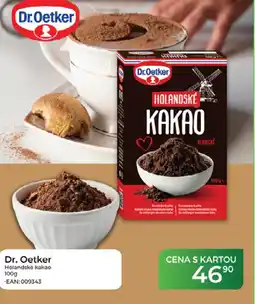 Tamda Foods Dr. Oetker Holandské kakao nabídka