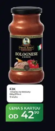 Tamda Foods FJK omacka na testoviny nabídka