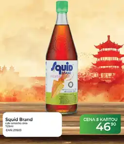 Tamda Foods Squid Brand rybí omáčka sklo nabídka