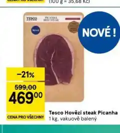 Tesco Hovězí steak picanha nabídka
