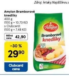 Tesco Amylon bramborové knedlíky nabídka