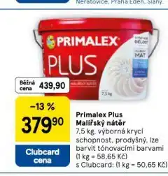 Tesco Primalex malířský nátěr nabídka