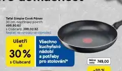 Tesco Tefal pánev nabídka
