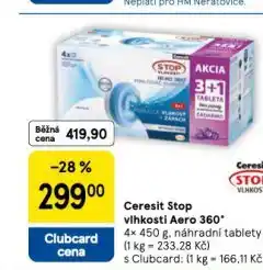 Tesco Ceresit stop vlhkosti nabídka