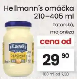 Kubík potraviny Hellmann's omáčka nabídka