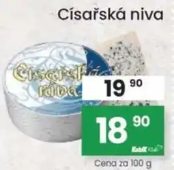 Kubík potraviny Císařská niva nabídka