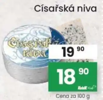 Kubík potraviny Císařská niva nabídka