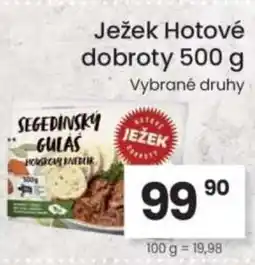 Kubík potraviny Ježek Hotové dobroty nabídka