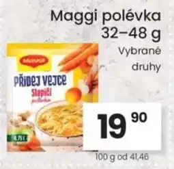 Kubík potraviny Maggi polévka nabídka