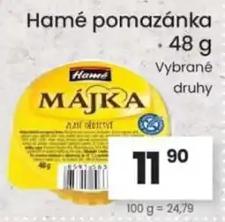Kubík potraviny Hamé pomazánka nabídka