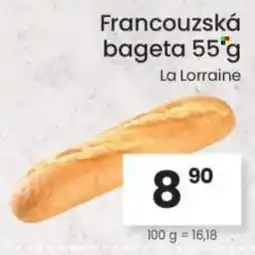 Kubík potraviny Francouzská bageta nabídka