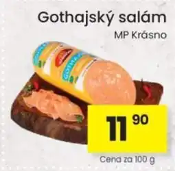 Kubík potraviny Gothajský salám nabídka