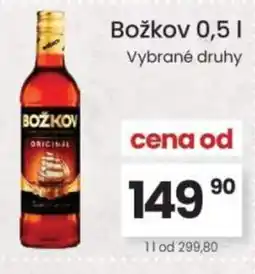 Kubík potraviny Božkov nabídka