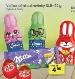 Kubík potraviny Velikonoční cukrovinky nabídka