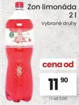 Kubík potraviny Zon limonáda nabídka