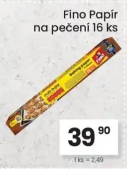 Kubík potraviny Fino Papír na pečení nabídka