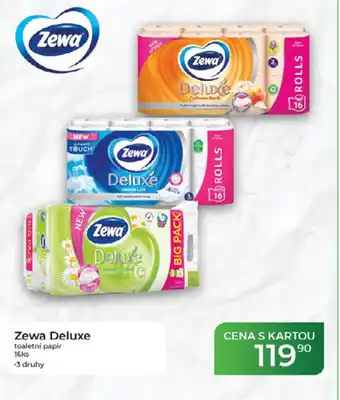 Tamda Foods Zewa Deluxe toaletní papír nabídka