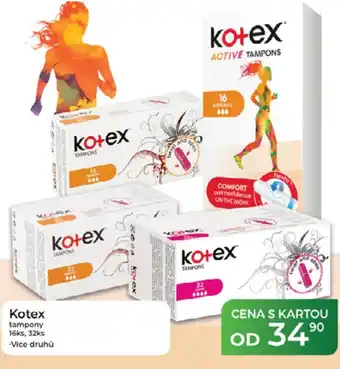 Tamda Foods Kotex tampony nabídka