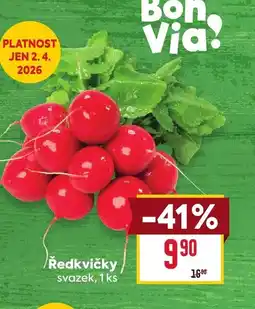 Billa Ředkvičky svazek nabídka