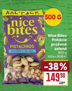 Billa Nice Bites Pistácie pražené solené nabídka