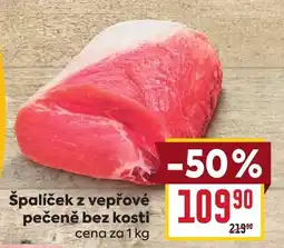 Billa Špalíček z vepřové pečeně bez kosti nabídka