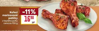 Billa Kuřecí marinované paličky nabídka