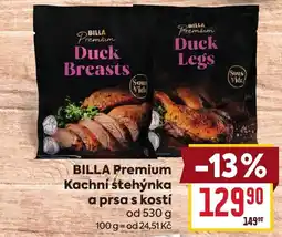 Billa BILLA Premium Kachní stehýnka a prsa s kostí nabídka