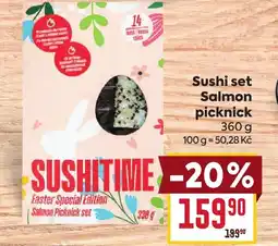 Billa Sushi set Salmon picknick nabídka