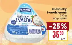 Billa Olešnický tvaroh jemný nabídka