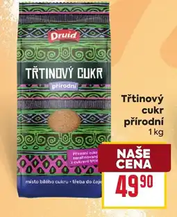 Billa Třtinový cukr přírodní nabídka