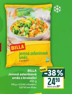 Billa BILLA Jemná zeleninová směs s brokolicí nabídka