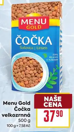 Billa Menu Gold Čočka velkozrnná nabídka