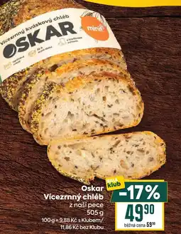 Billa Oskar Vícezrnný chléb nabídka