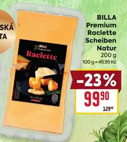Billa BILLA Premium Raclette Scheiben Natur nabídka