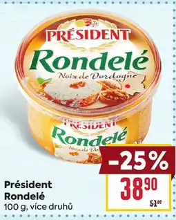 Billa Président Rondelé nabídka