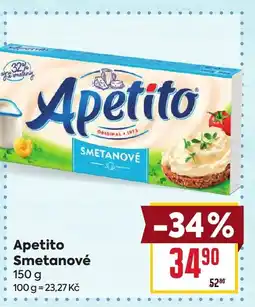 Billa Apetito Smetanové nabídka