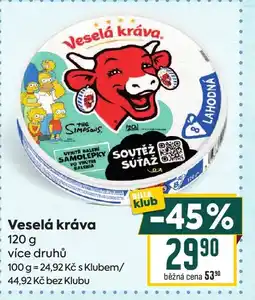 Billa Veselá kráva nabídka