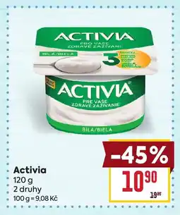 Billa Activia nabídka