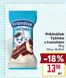 Billa Pribináček Tyčinka s tvarohem nabídka