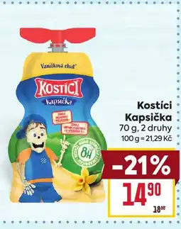 Billa Kostíci Kapsička nabídka
