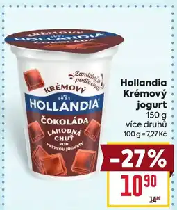 Billa Hollandia Krémový jogurt nabídka