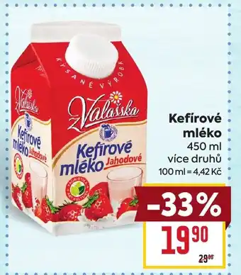 Billa Kefírové mléko nabídka