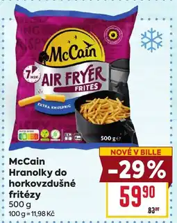 Billa McCain Hranolky do horkovzdušné fritézy nabídka
