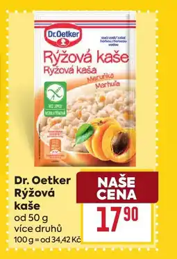 Billa Dr. Oetker Rýžová kaše nabídka