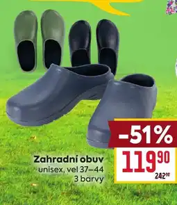 Billa Zahradní obuv nabídka