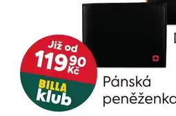Billa Pánská peněženka nabídka