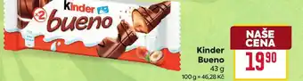 Billa Kinder Bueno nabídka