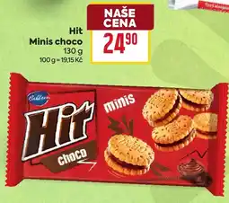 Billa Hit Minis choco nabídka
