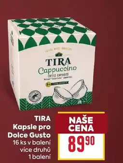 Billa TIRA Kapsle pro Dolce Gusto nabídka
